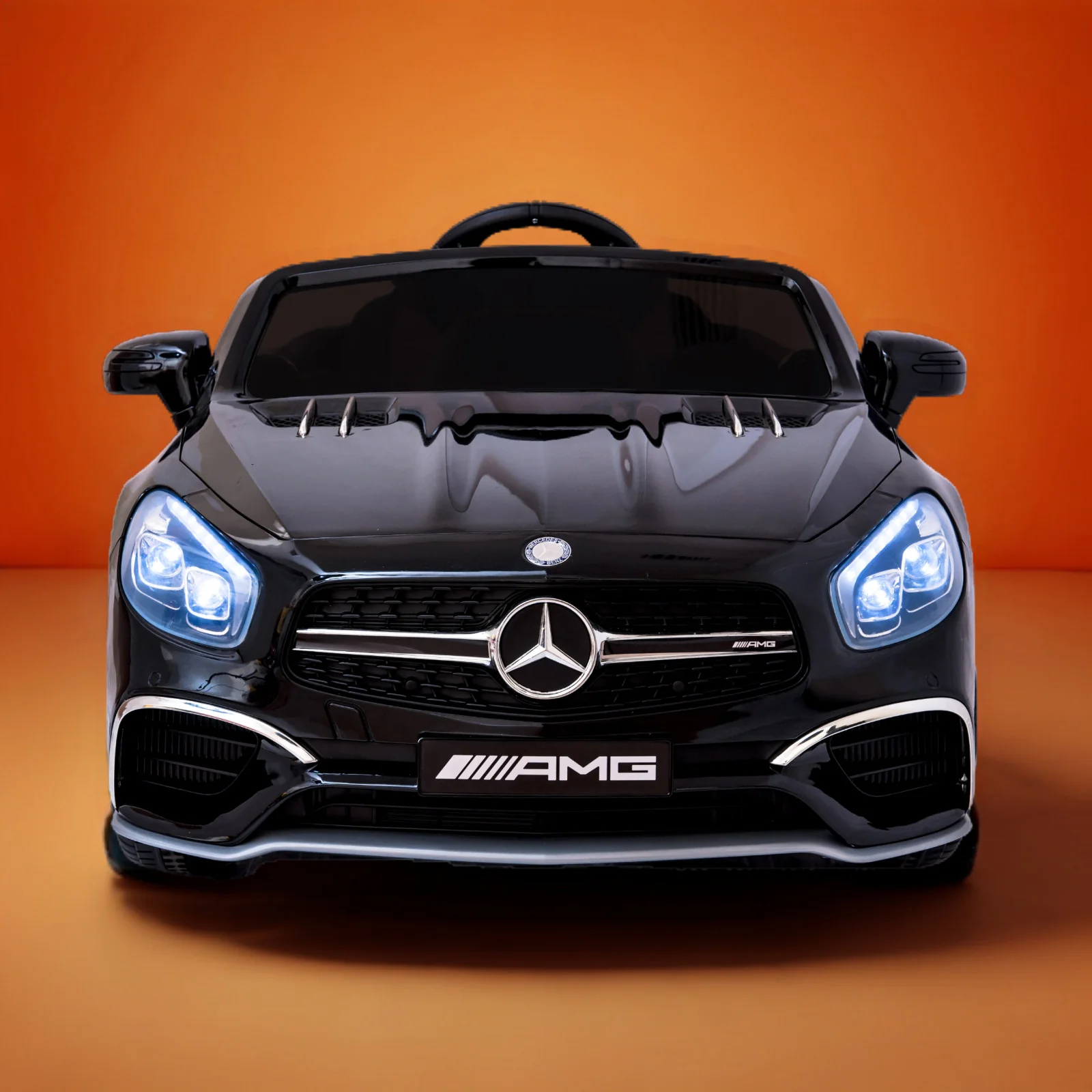 Kids Ride-On Remote Control Car with MP4 Screen LED Wheels Licensed Mercedes-Benz Various Colors - Image 14