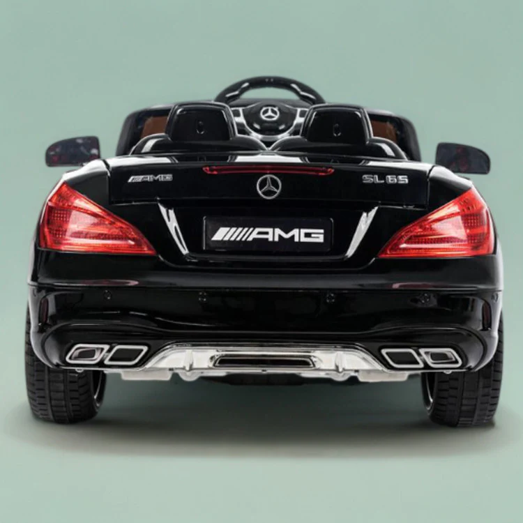 Kids Ride-On Remote Control Car with MP4 Screen LED Wheels Licensed Mercedes-Benz Various Colors - Image 15