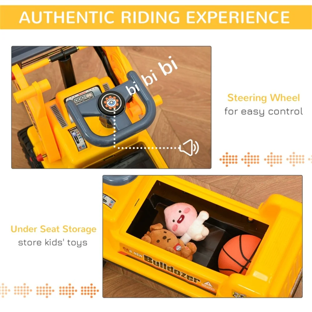 12V Rechargeable Electric Ride-On Car Toy for Boys and Girls - Image 5