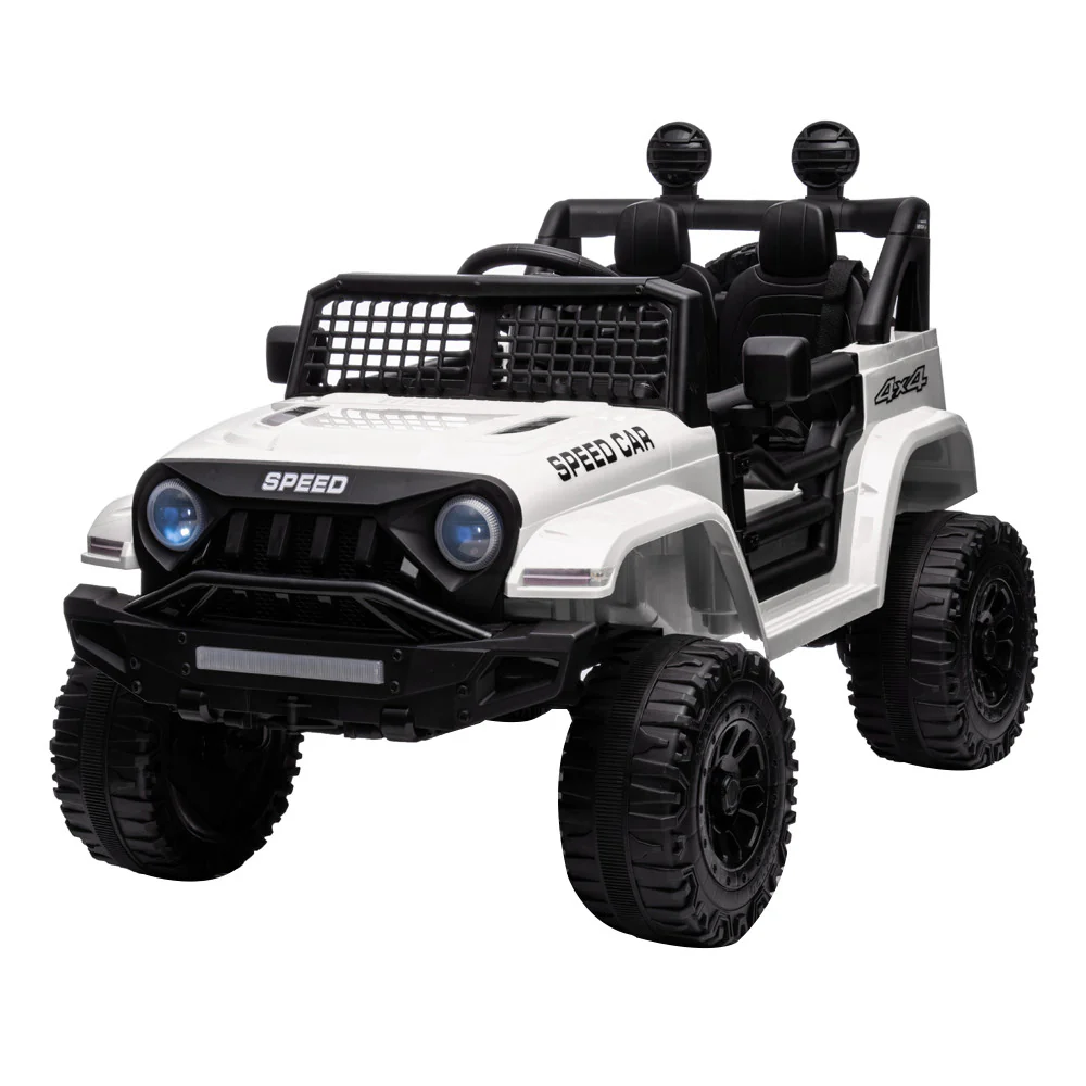 12V Electric Ride-On Truck for Kids with Remote Control and Bluetooth Power Wheels