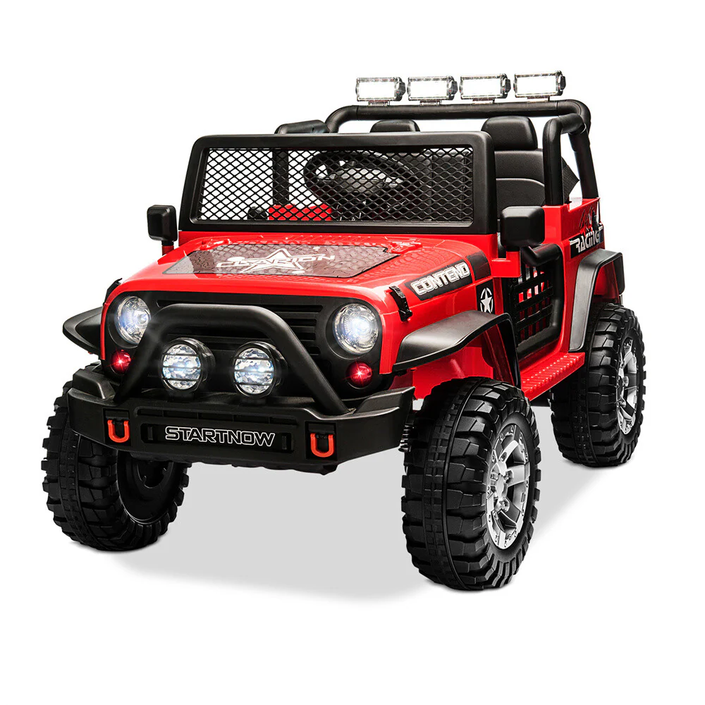 12V Kids Electric 2-Seater Ride-On Jeep Truck with Remote Control - Image 11