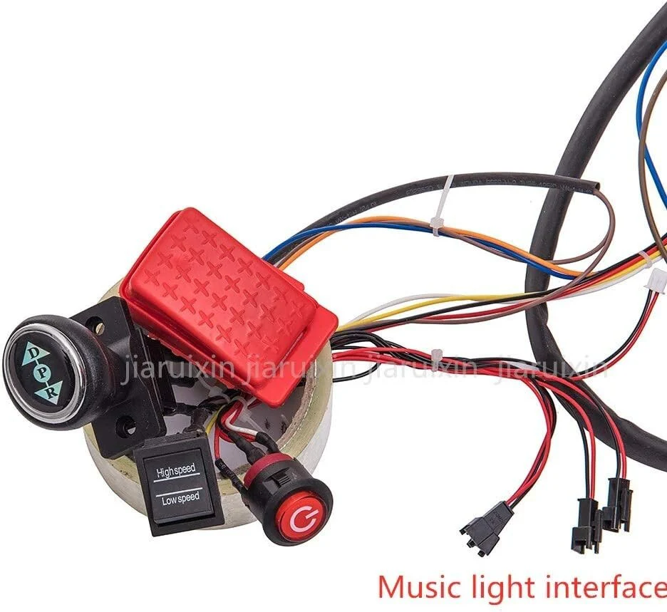 12V Kids Ride-On Car Wiring Harness with Complete Remote Control Accessory Set - Image 6