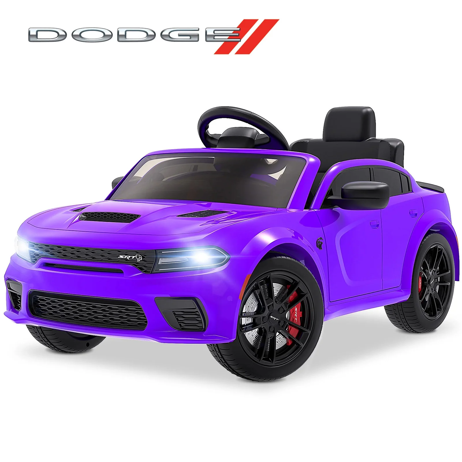 Electric Kids Ride-On Dodge Charger Car with Color Options - Image 11