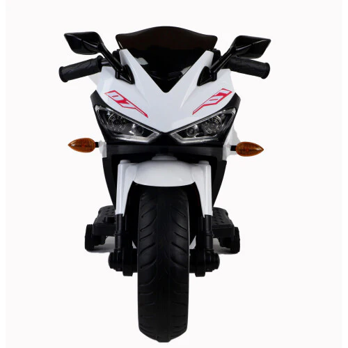 12V Electric Ride-On Dirt Bike for Kids with Training Wheels and Music - Image 3