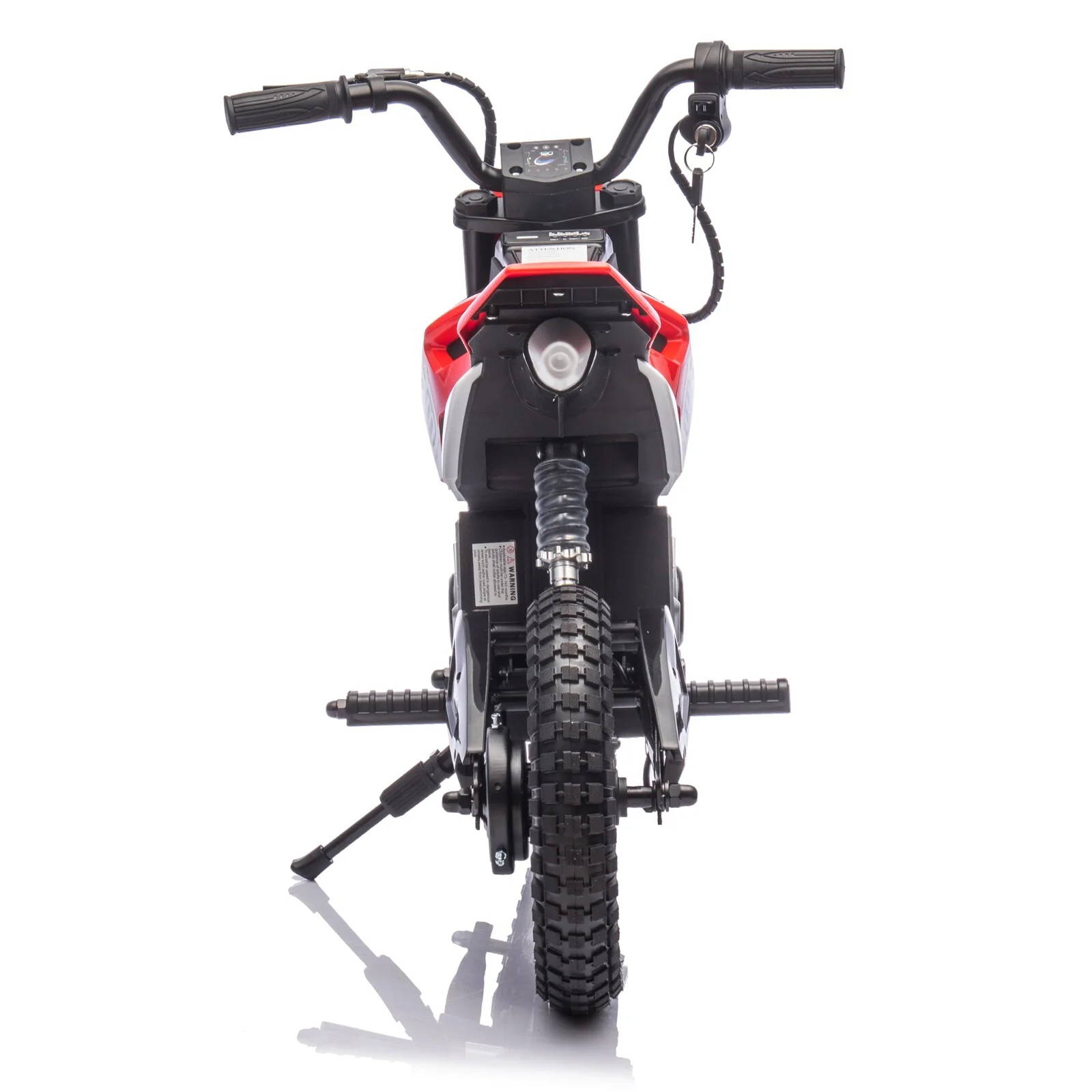 Electric Kids Ride-On Motocross Bike 24V 200W Hub Motor with Adjustable Speed Red - Image 12