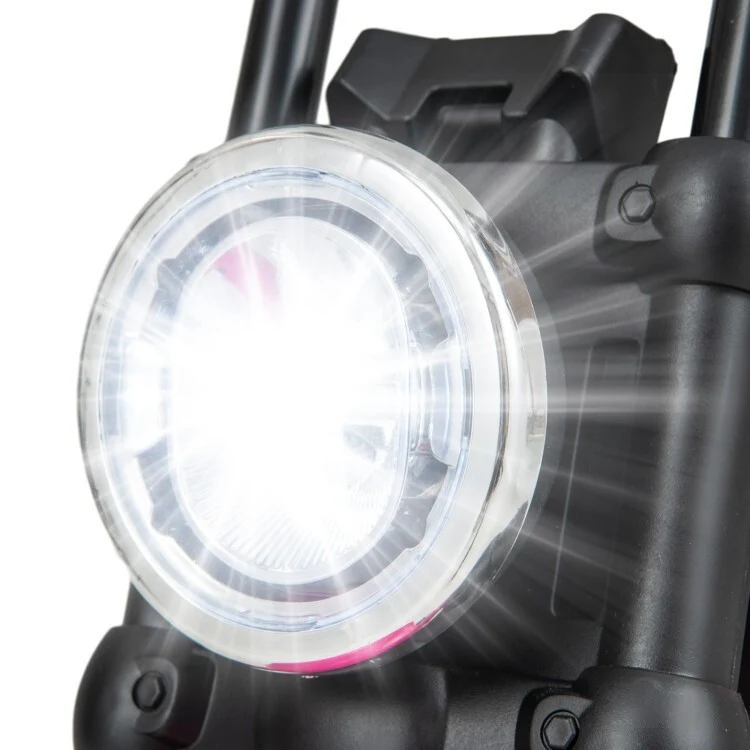 Kids Electric Ride-On Motorcycle with LED Headlight and Training Wheels - Image 14