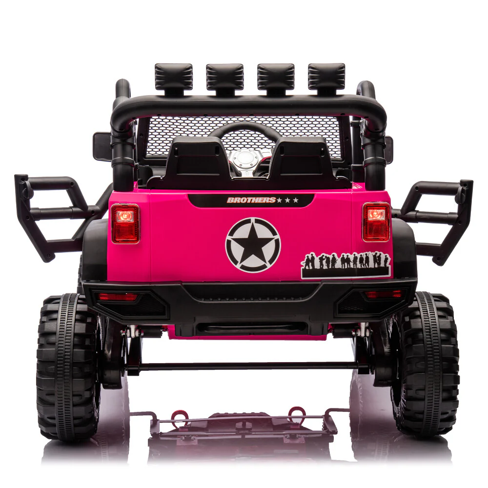 Kids Electric Ride-On Toy Car with Parental Remote Control, Light Control, and Power Display - Image 11