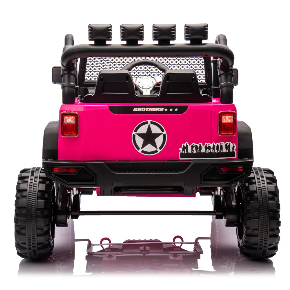 Kids Electric Ride-On Toy Car with Parental Remote Control, Light Control, and Power Display - Image 12
