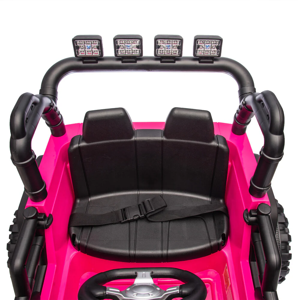 Kids Electric Ride-On Toy Car with Parental Remote Control, Light Control, and Power Display - Image 16