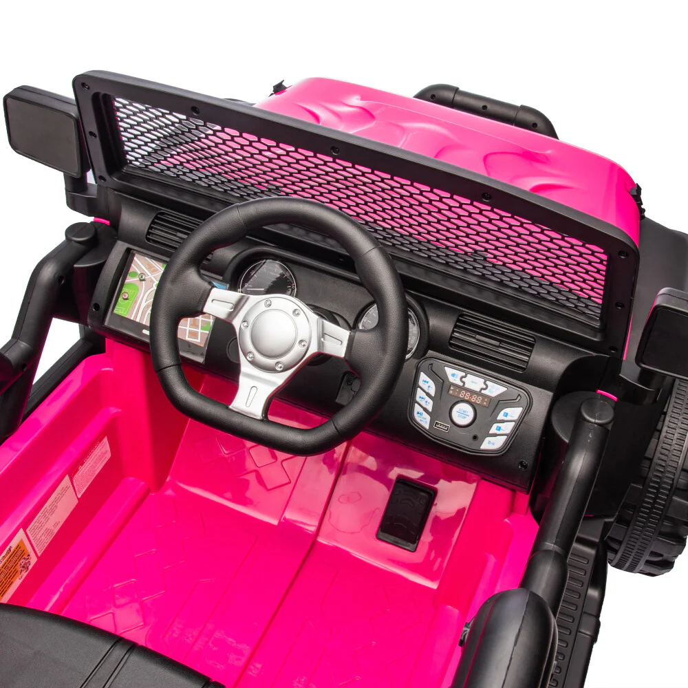 Kids Electric Ride-On Toy Car with Parental Remote Control, Light Control, and Power Display - Image 17