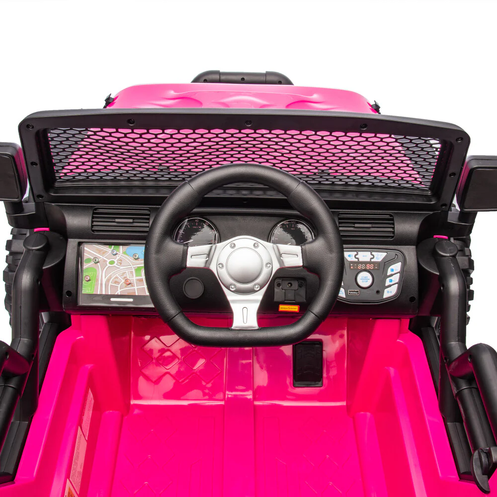 Kids Electric Ride-On Toy Car with Parental Remote Control, Light Control, and Power Display - Image 18
