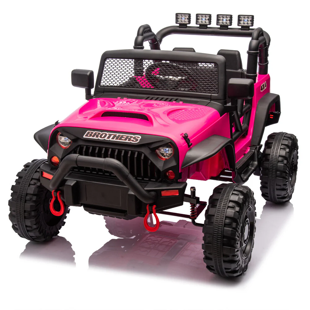 Kids Electric Ride-On Toy Car with Parental Remote Control, Light Control, and Power Display - Image 5