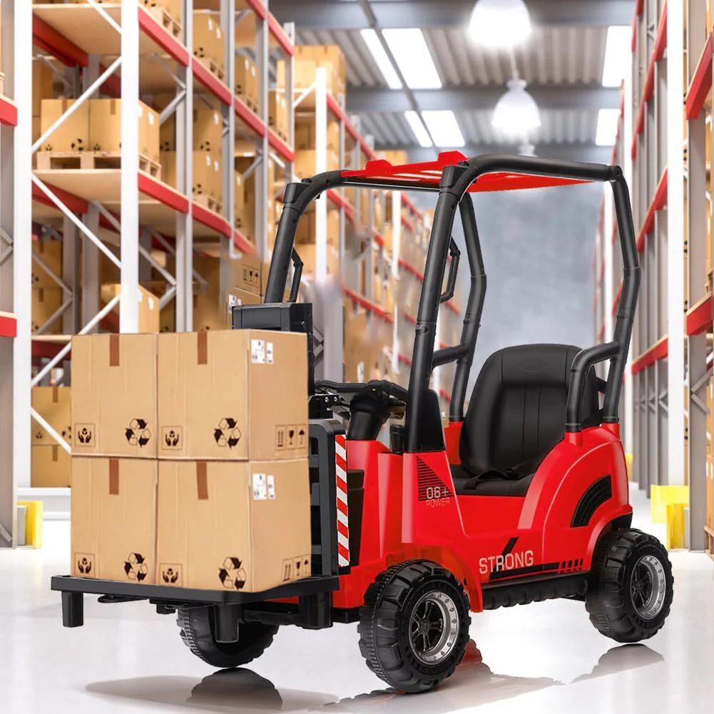 12V Electric Ride-On Forklift Toy for Kids with Remote Control - Image 9