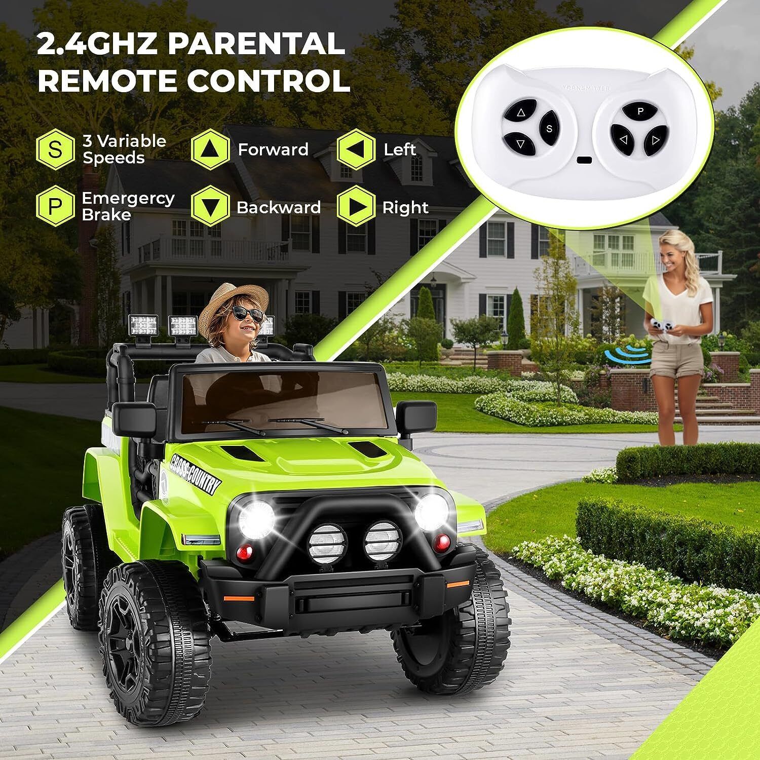 Kids Ride-On Lamborghini Electric Car with Remote Control - 24/12V - Image 147