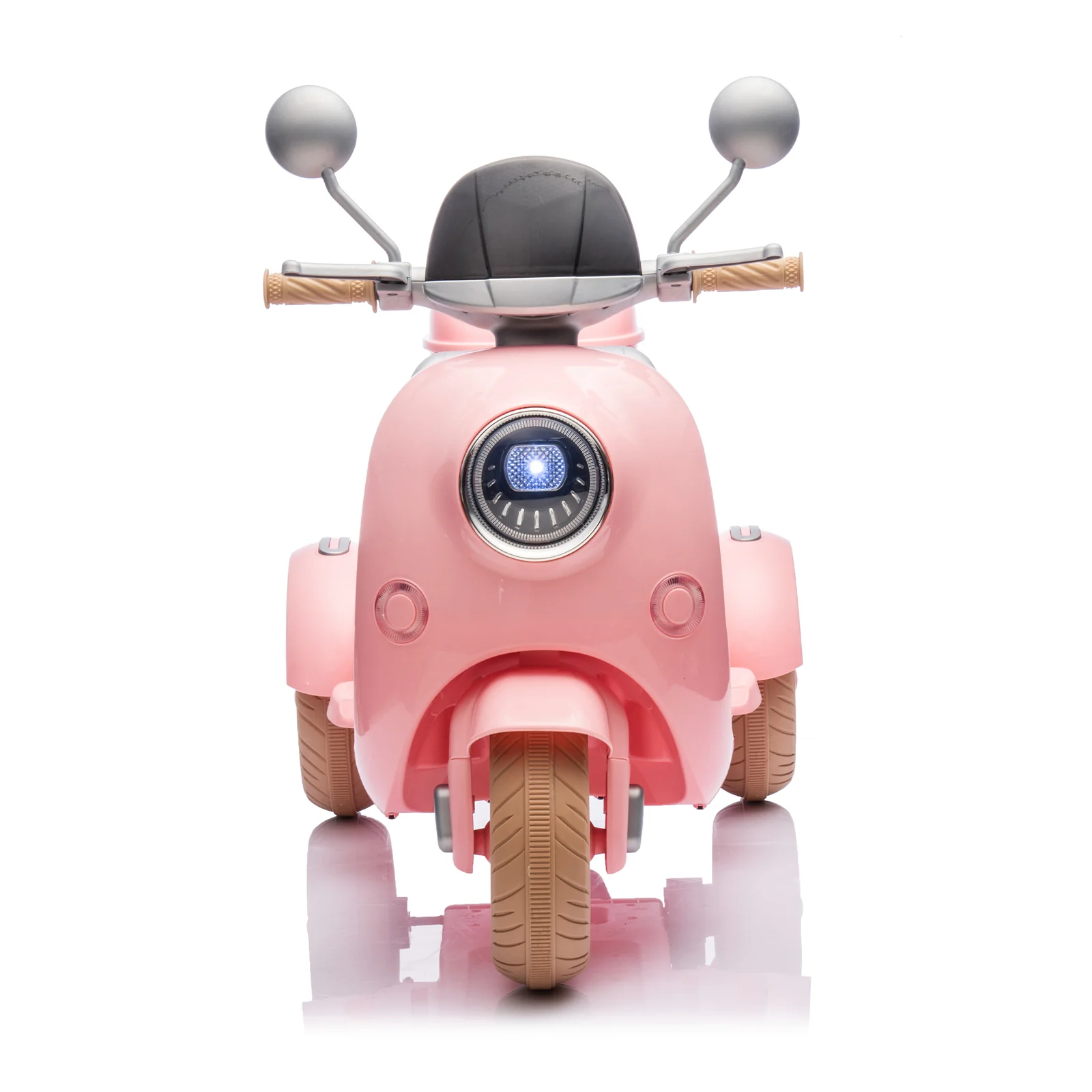 12V Electric 3-Wheel Ride-On Motorcycle for Kids with 1.9–3.1 MPH Speed