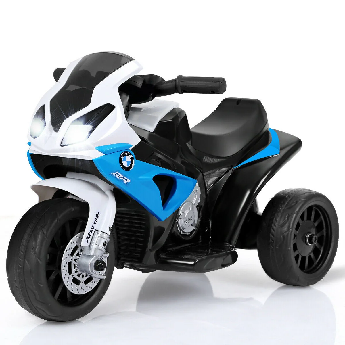 Kids Licensed 6V Electric 3-Wheel Ride-On Motorcycle Bicycle