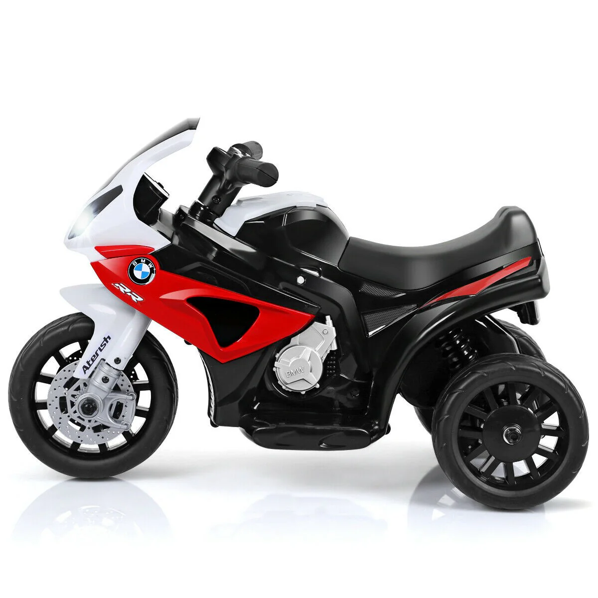 Children's Licensed 6V Electric BMW Ride-On Motorcycle with 3 Wheels - Image 9