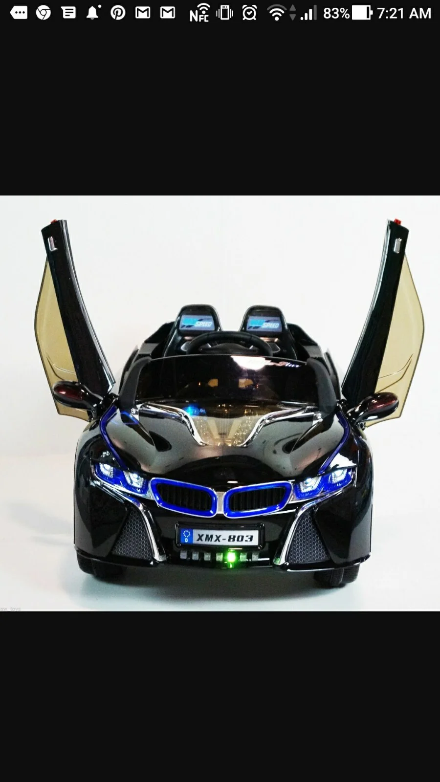 Kids 12V Remote Control Ride-On Car - Image 3