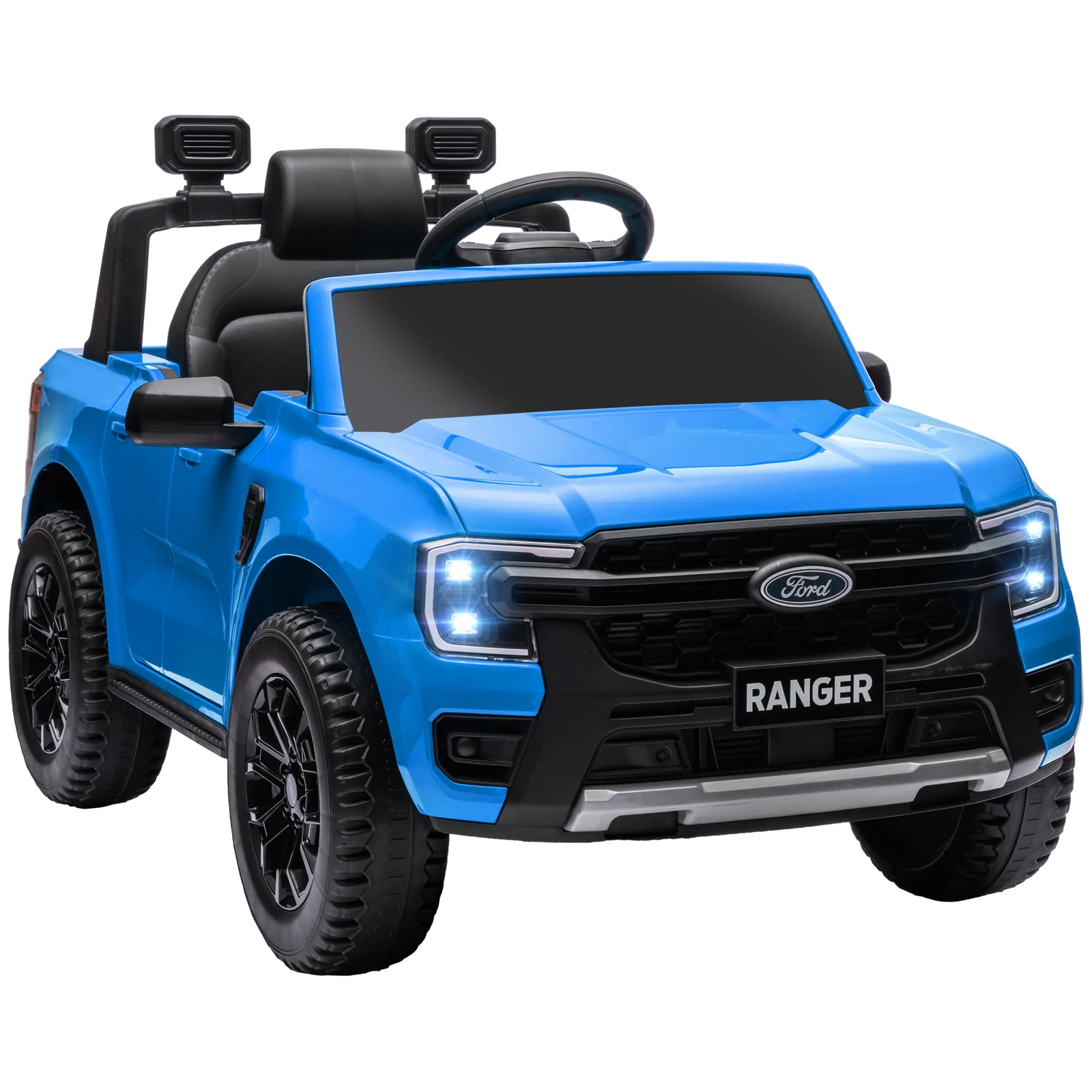12V Kids Ride-On Toy Car with Remote Control and Spring Suspension - Image 11