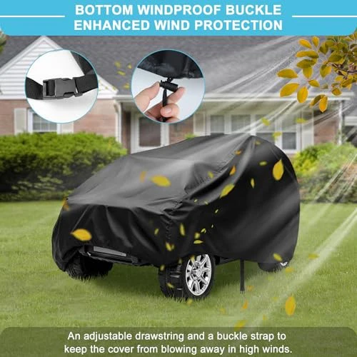 Weatherproof Outdoor Cover for Kids Ride-On Toy Car, 52" x 28" x 24" - Image 5