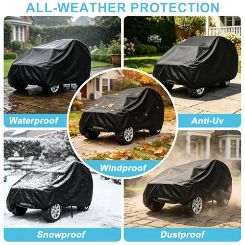 Weatherproof Outdoor Cover for Kids Ride-On Toy Car, 52" x 28" x 24" - Image 8