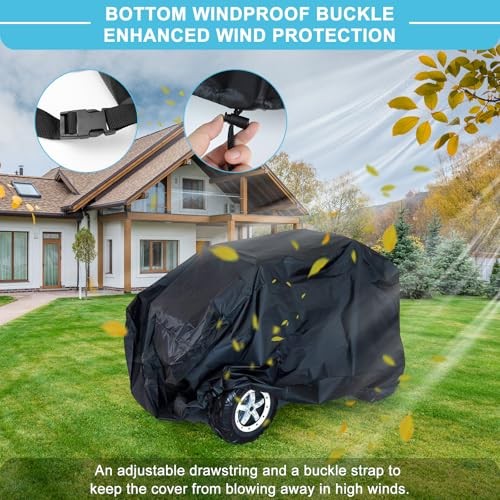 Kids Ride-On Toy Car Protective Outdoor Cover Water Resistant Shield for Electric Vehicles - Image 3
