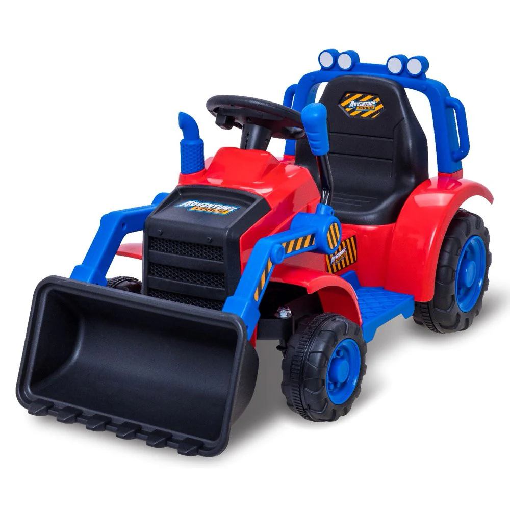 Toddler Ride-On Tractor Loader Truck with Working Bucket Ages 1.5–3 - Image 8