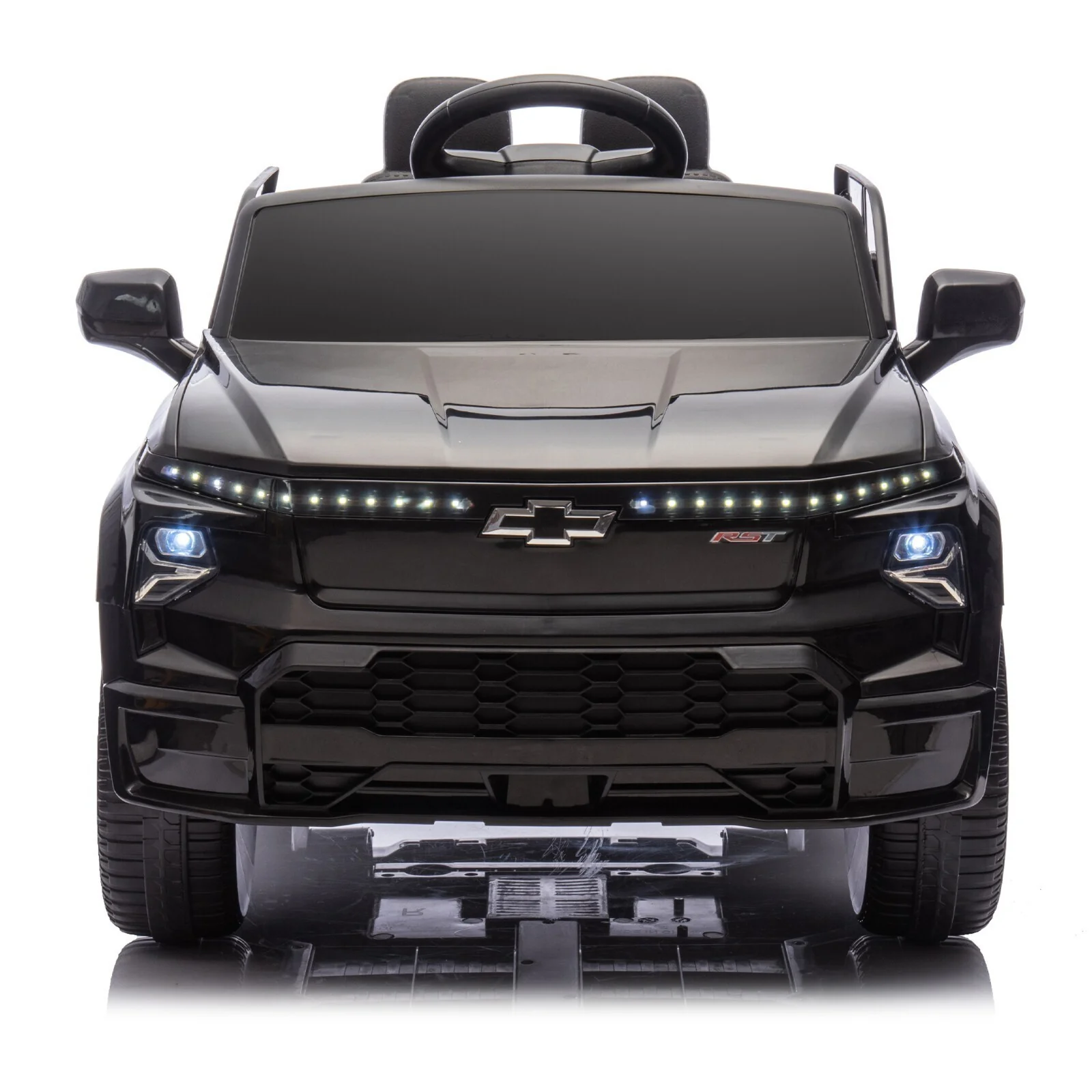 Electric Ride-On Chevrolet Silverado Truck Toy with Remote Control for Kids - Image 16