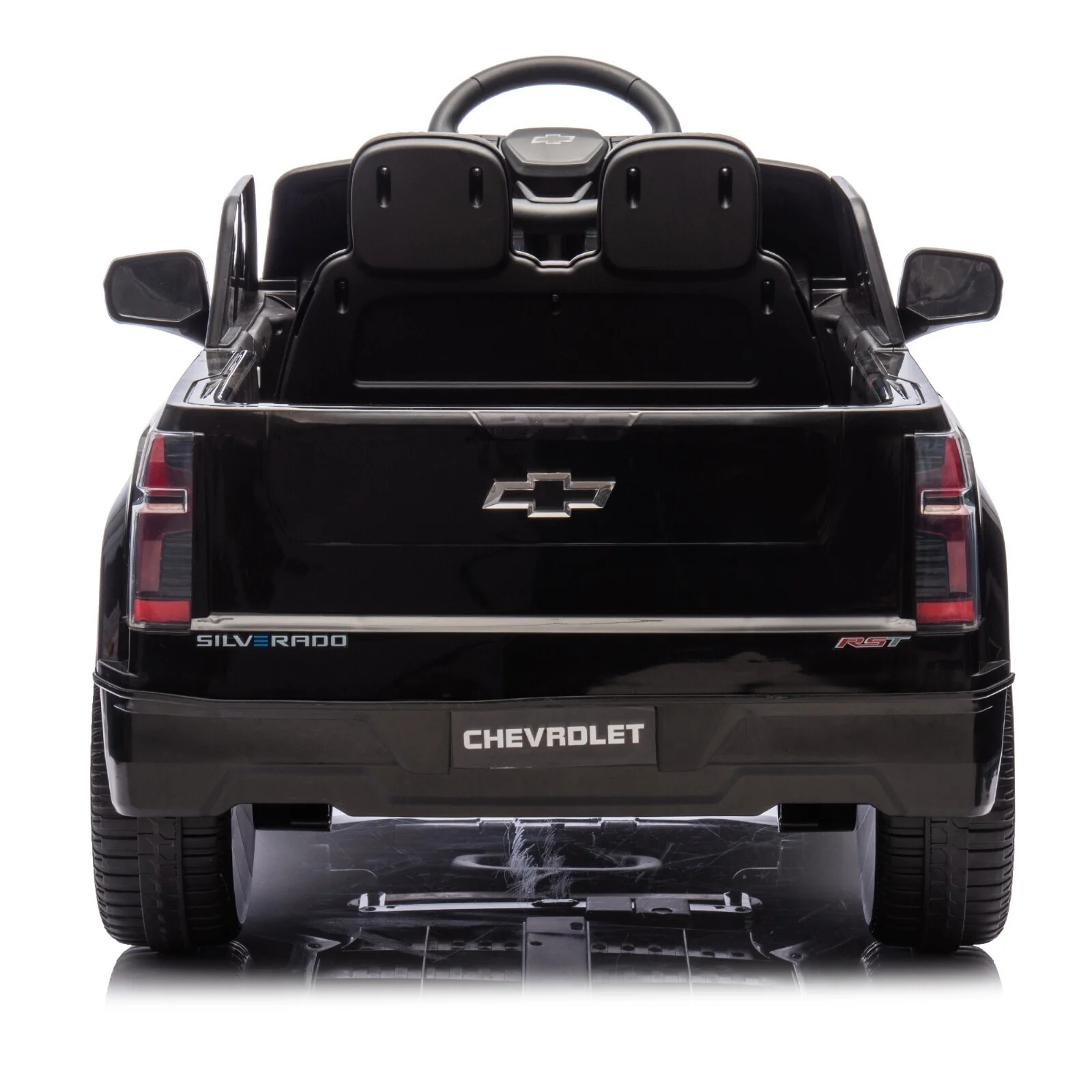 Electric Ride-On Chevrolet Silverado Truck for Kids with Remote Control - Image 26