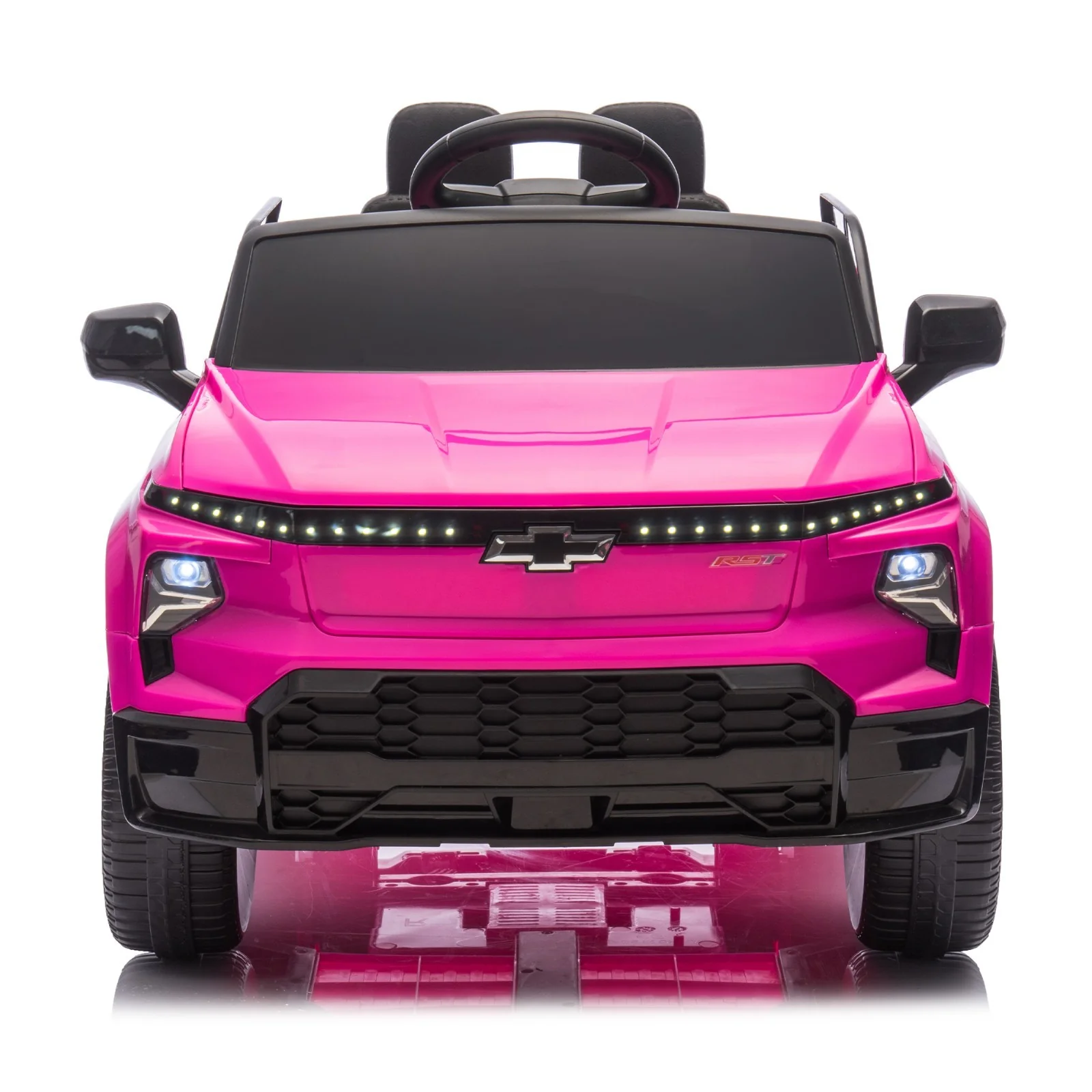 Electric Ride-On Chevrolet Silverado Truck for Kids with Remote Control - Image 56