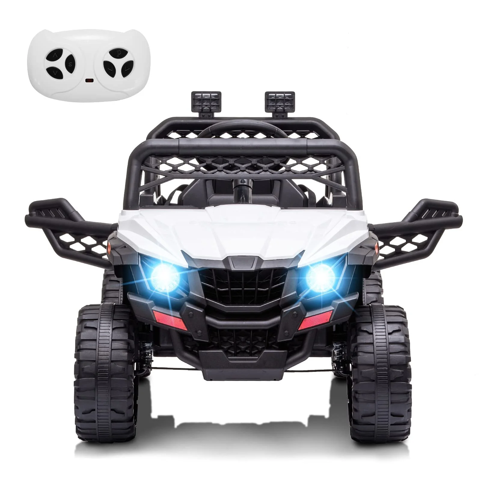 12V Kids Ride-On UTV Truck with Remote Control and 390W Dual Motors