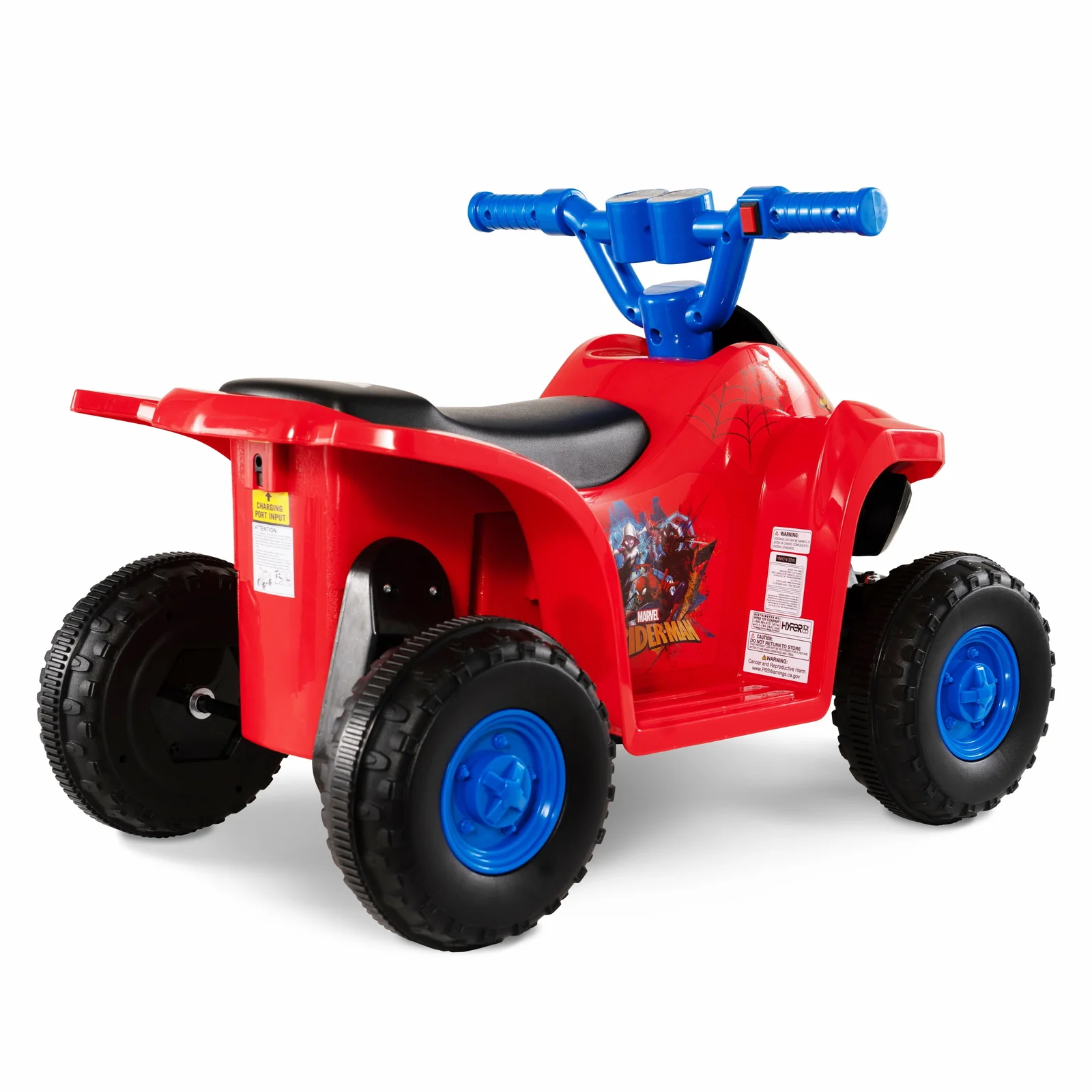 Spider-Man 6V Electric Ride-On 4-Wheel Quad for Toddlers Boys and Girls - Image 5