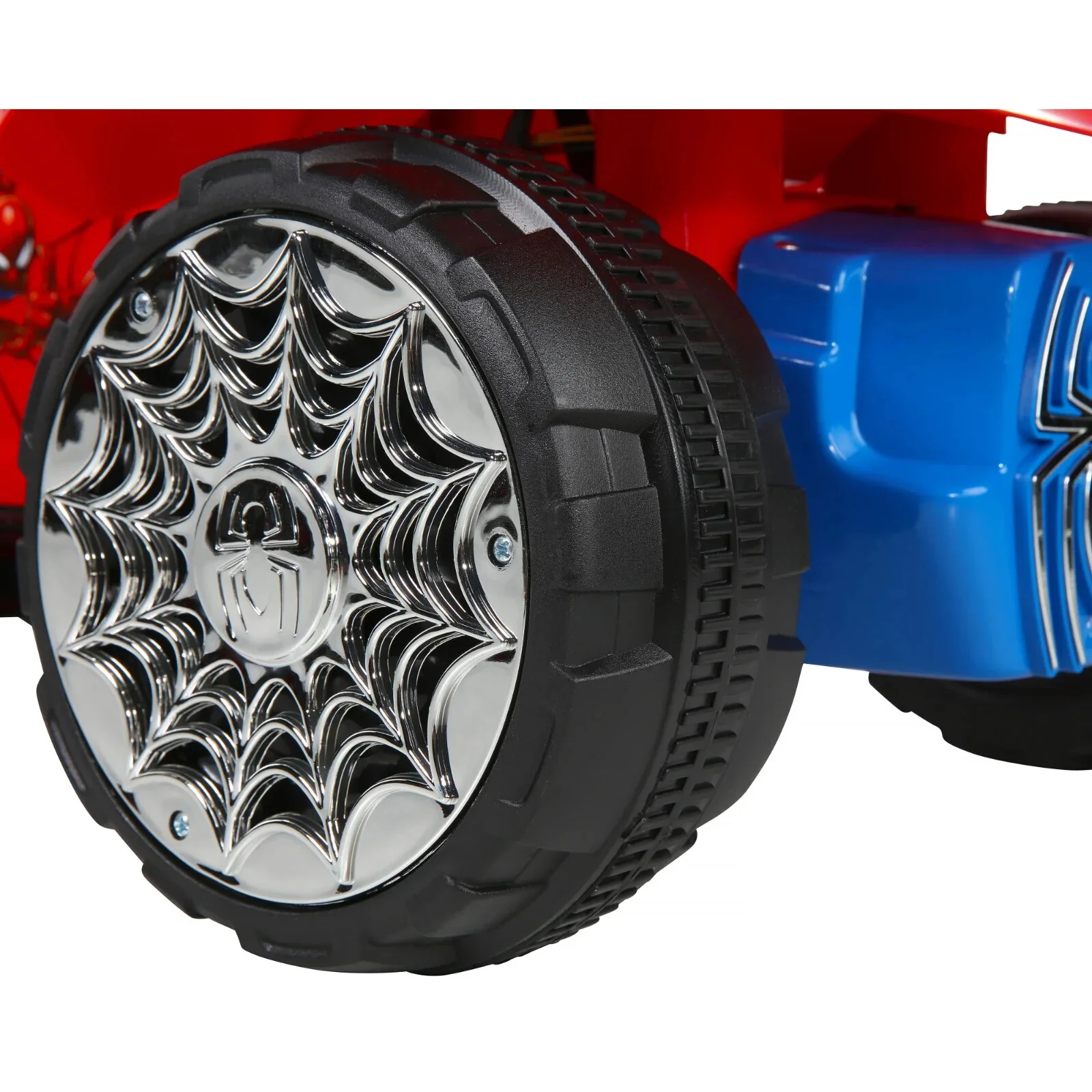 Battery-Powered Spider-Man Kids Quad with Authentic Superhero Graphics, Ages 18 Months+ - Image 6