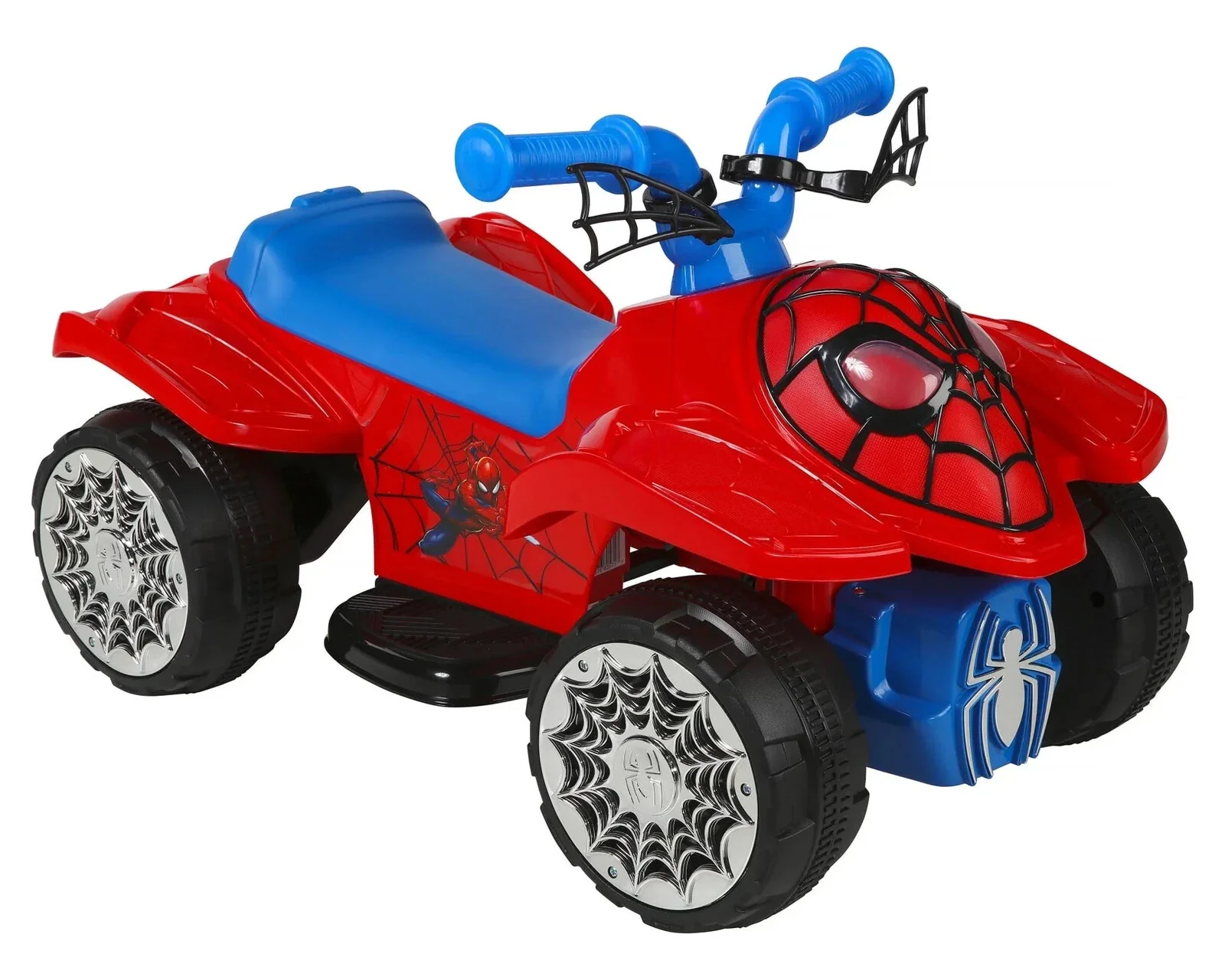 Battery-Powered Spider-Man Kids Quad with Authentic Superhero Graphics for Ages 1.5+