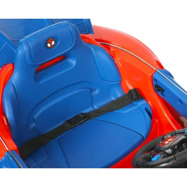 Battery Powered Spider-Man Ride-On Vehicle with Authentic Graphics for Ages 3 and Up - Image 5