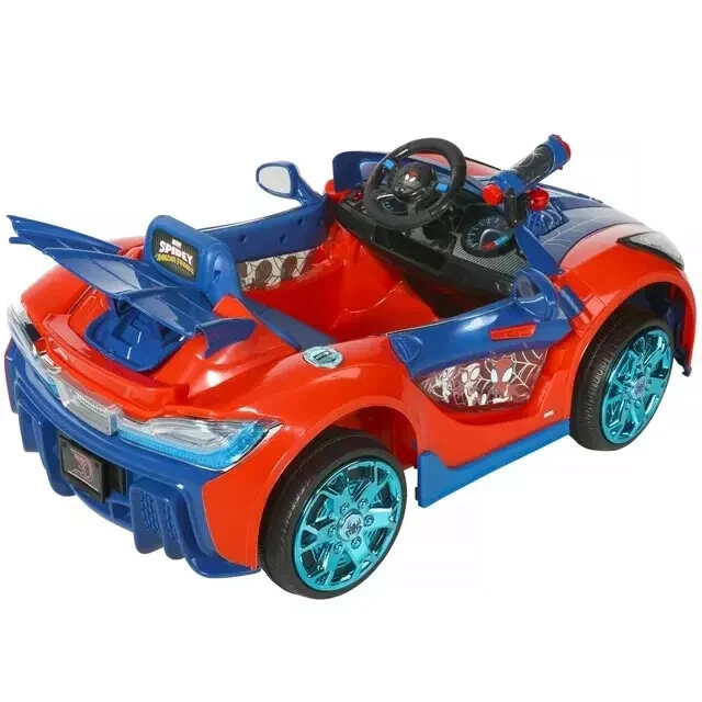 Spider-Man Battery-Powered Ride-On Vehicle with Authentic Graphics, Ages 3+ - Image 3