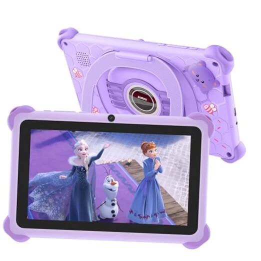 7-Inch Android Kids Tablet with 32GB Storage and Protective Case for Toddlers