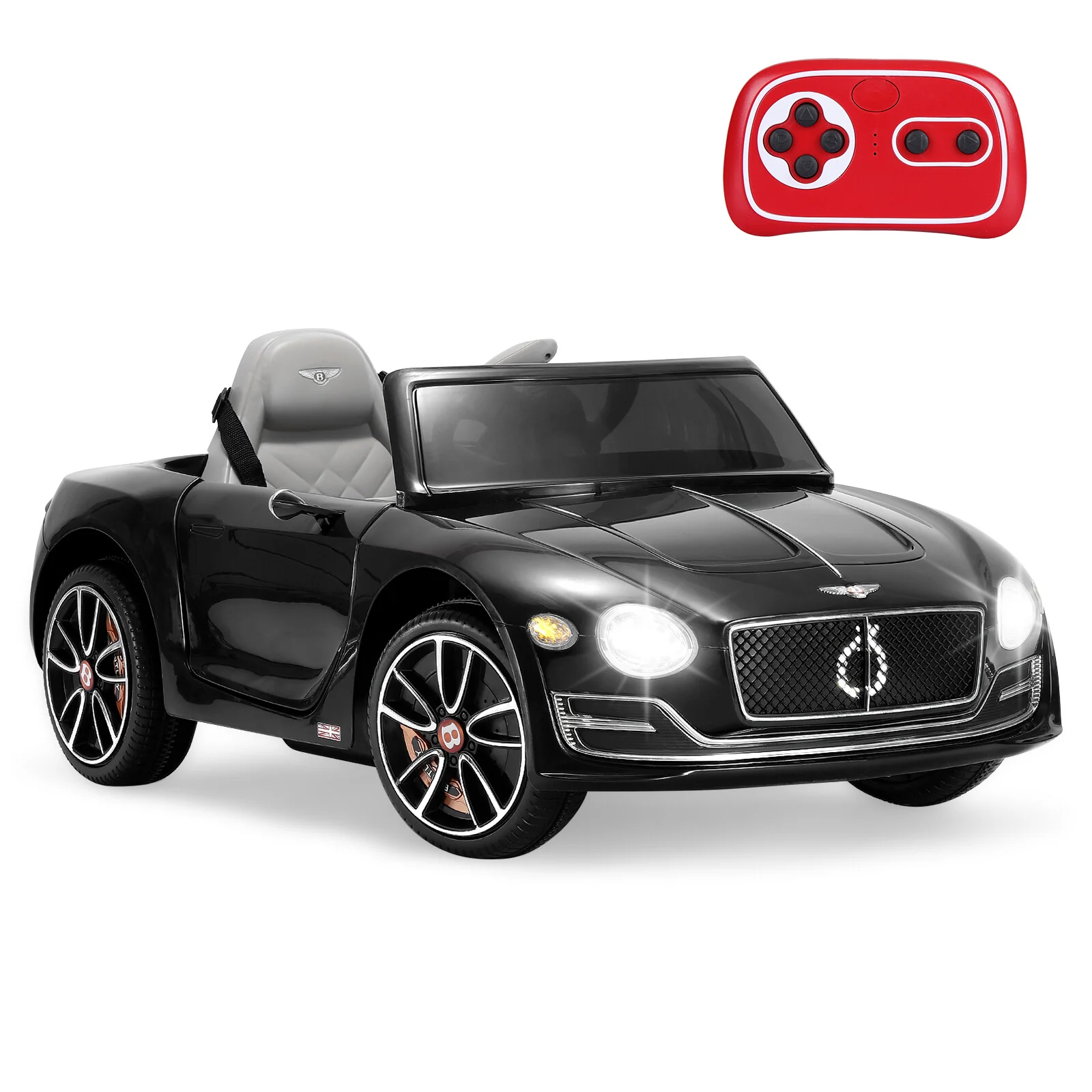 Licensed Bentley EXP 12V Electric Ride-On Toy Car with Remote Control for Toddlers - Image 15