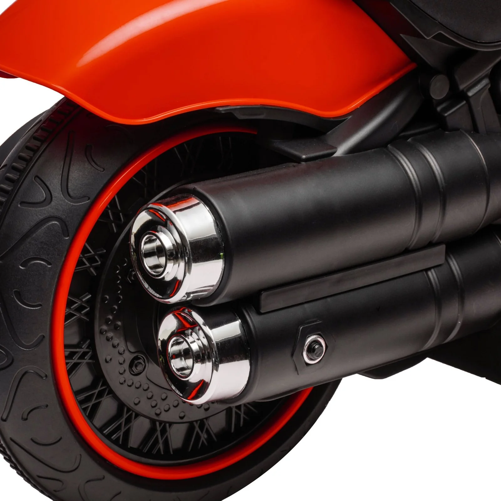 Red Battery Operated Indian Motorcycle Ride-On Toy for Kids and Toddlers - Image 9