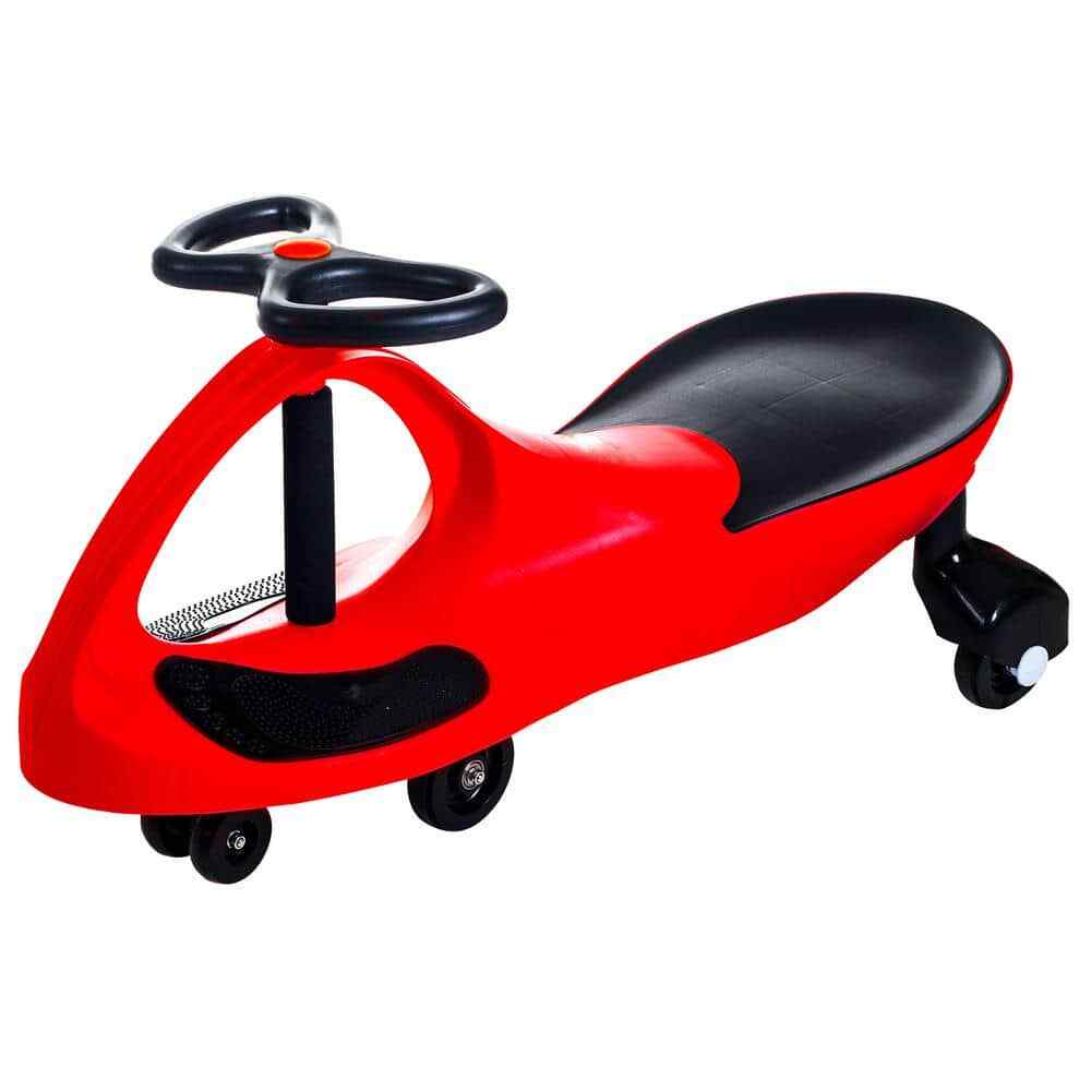 Kids Wiggle Ride-On Car Toy for Boys and Girls 3+ Years – Red, Motor Skill Development - Image 2
