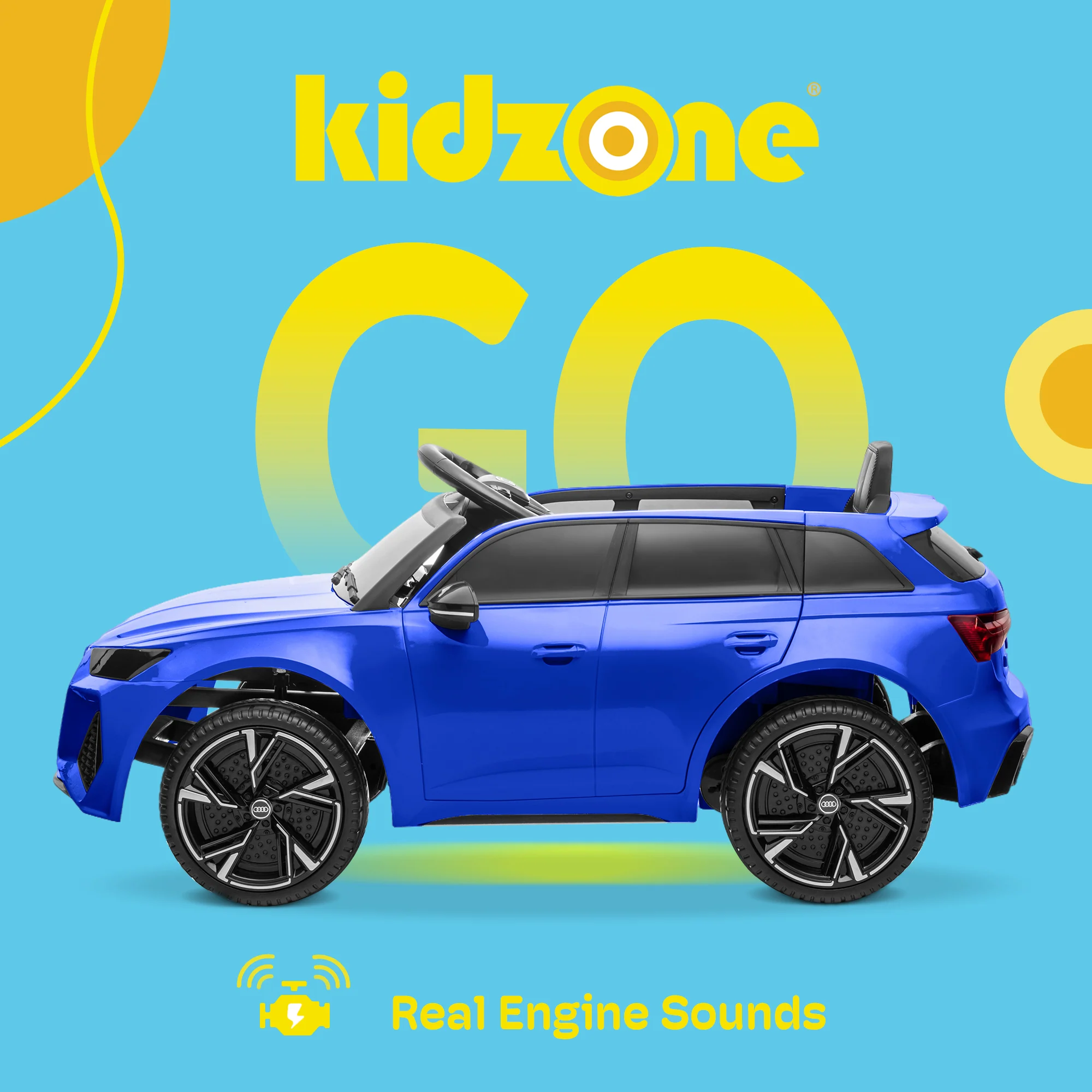 Kidzone Kids 12V Ride On Car - Choose from 7 Vibrant Colors! - Image 14