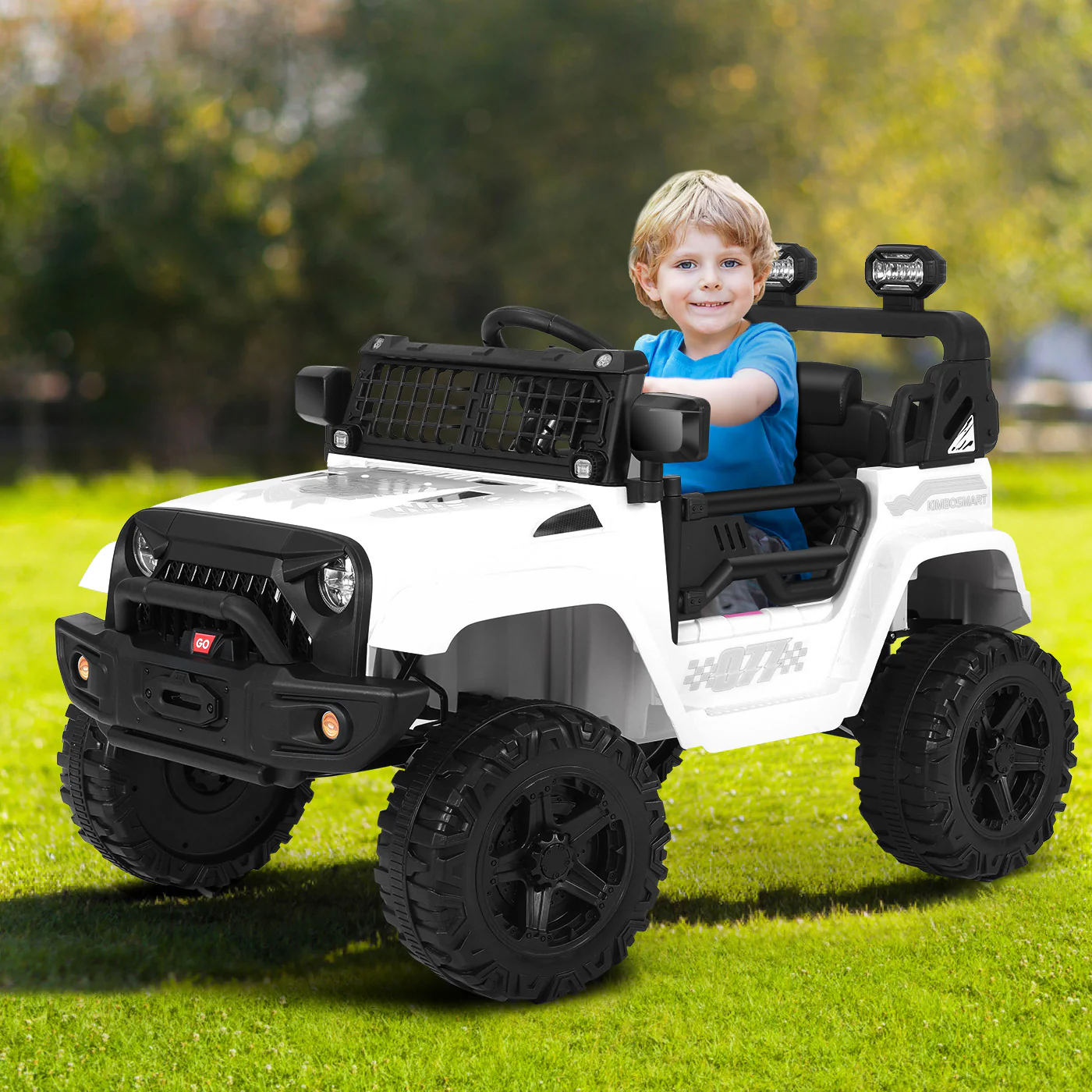 Kimbosmart 12V Electric Kids Ride On Truck Car with Remote Control and MP3 Bluetooth Integration - Image 15