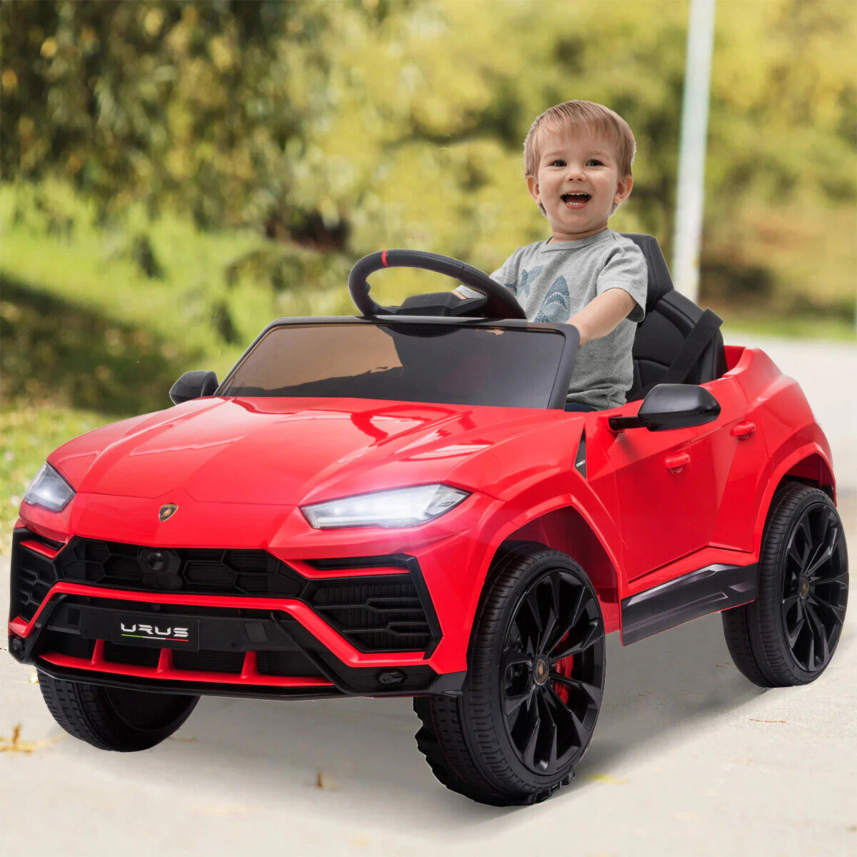 Kimbosmart 12V Lamborghini Licensed Electric Ride-On Car with Remote Control for Kids - Perfect Gift for Young Drivers - Image 10