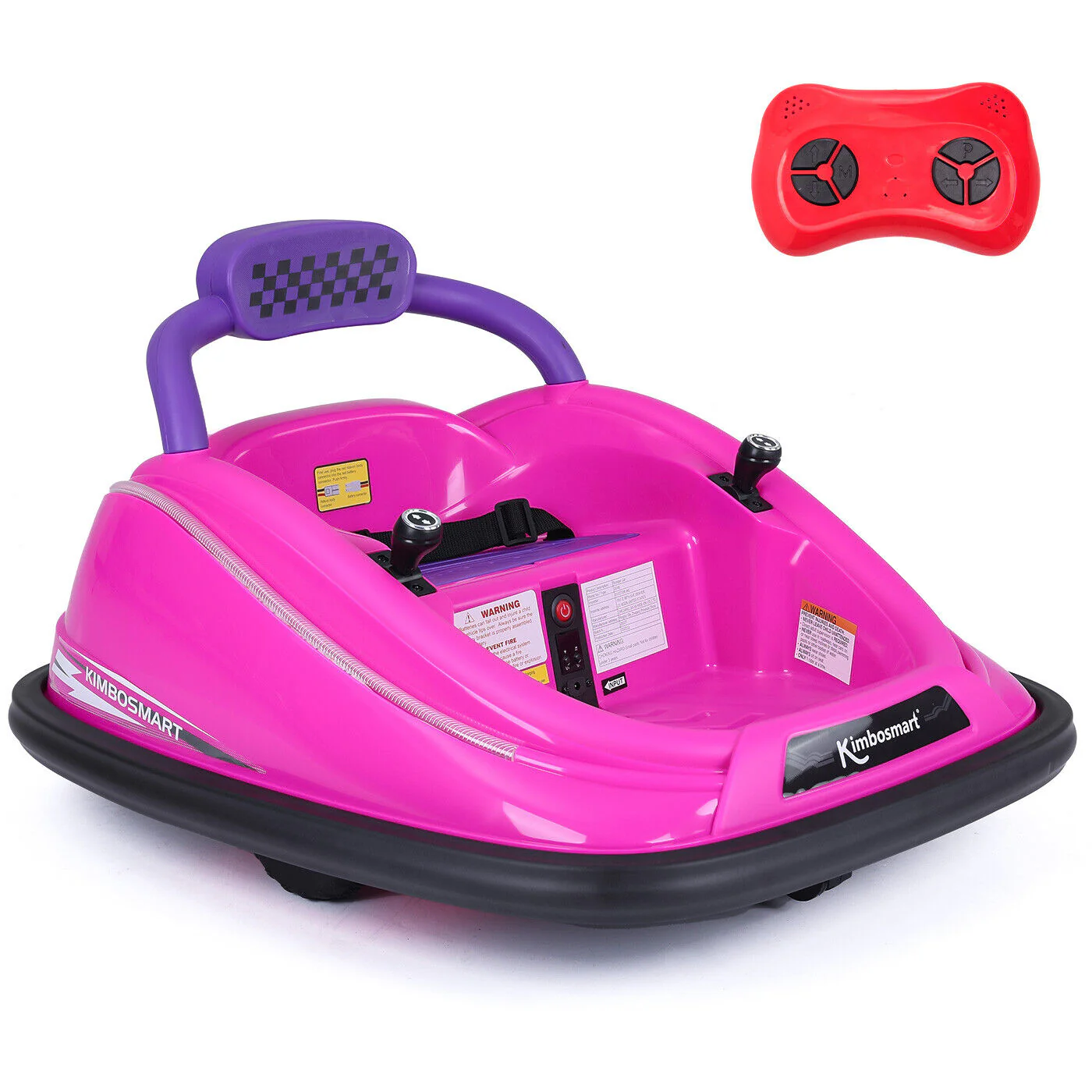 Kimbosmart Electric Bumper Car for Kids - Remote Controlled 360° Spin Ride-On - Image 16