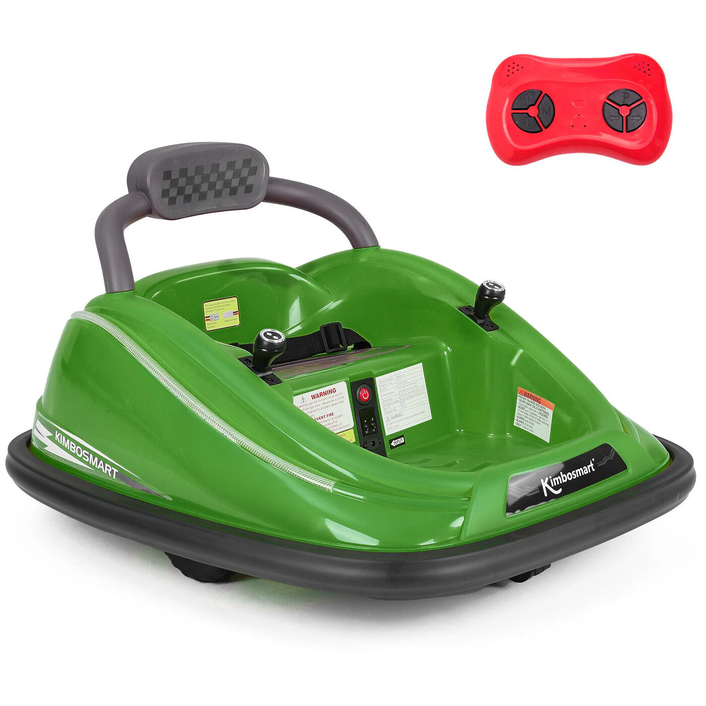 Kimbosmart Electric Bumper Car for Kids - Remote Controlled 360° Spin Ride-On - Image 17