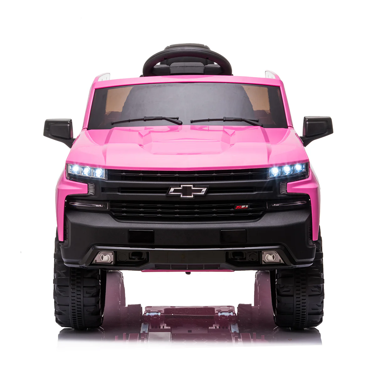 Kimbosmart Kids 12V Chevrolet Silverado Truck Ride-On with Remote Control - Image 16