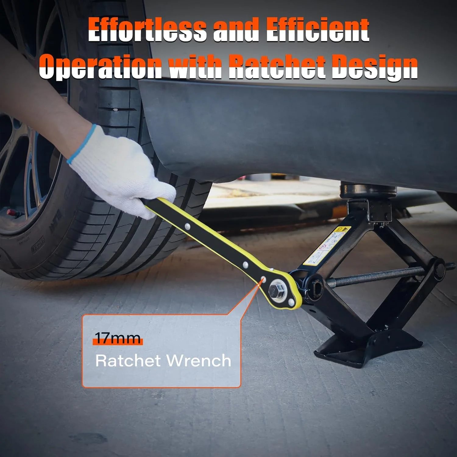 Car Jack Kit for Tesla Model 3/S/X and Model Y – 2.5 Ton Lifting Jack - Image 4