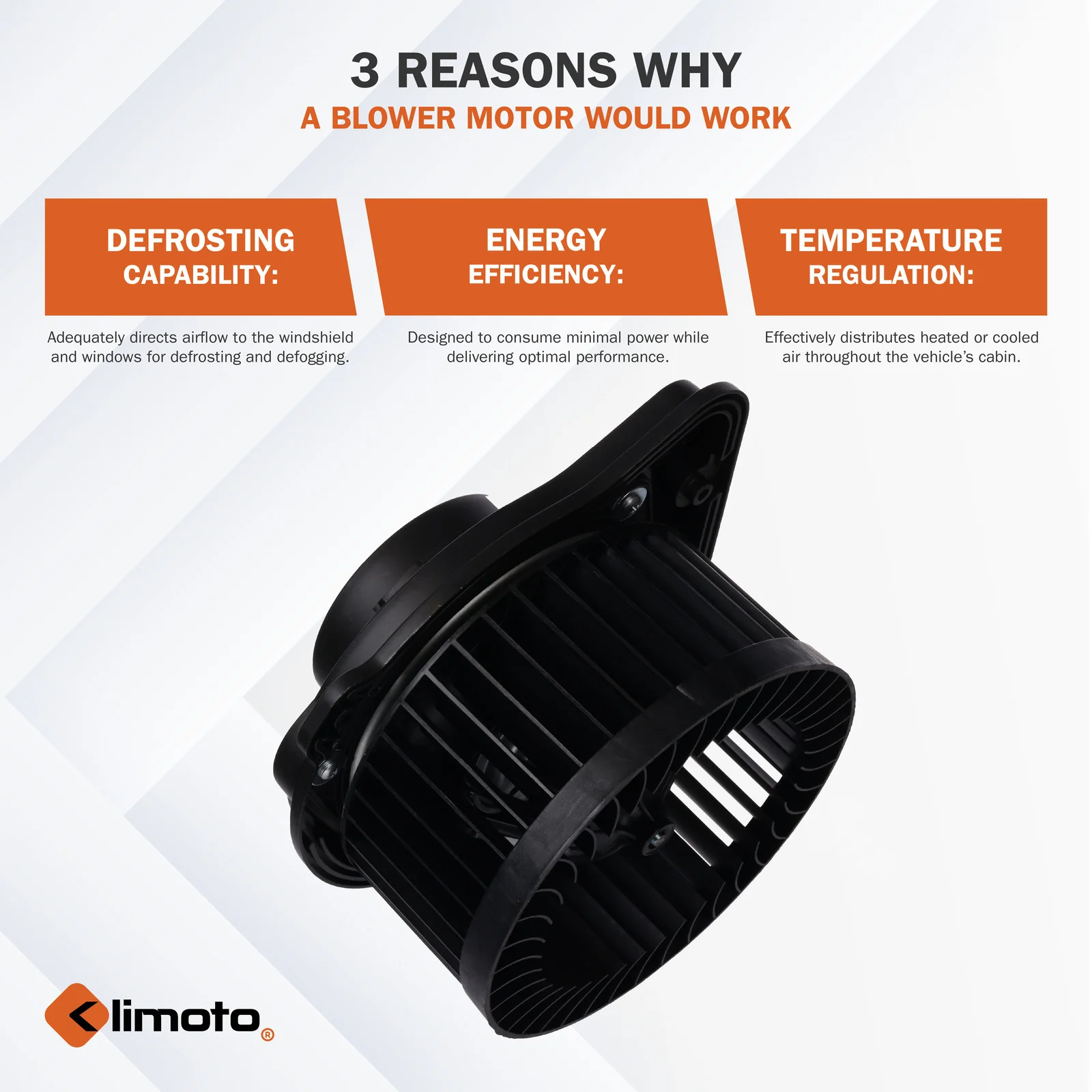 Blower Motor Compatible with 2003-2006 Cadillac Escalade and 2004 Escalade ESV - Image 2