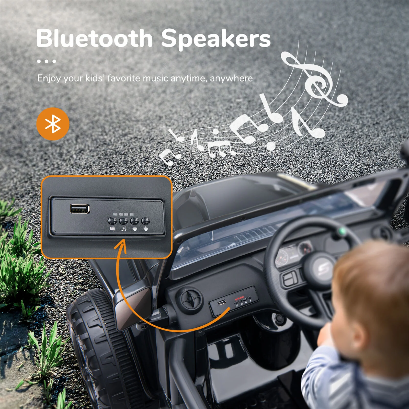 KLOKICK 2-Seater Electric Ride On Truck for Kids with Parent Remote Control - Fun and Powerful Car Toy - Image 15