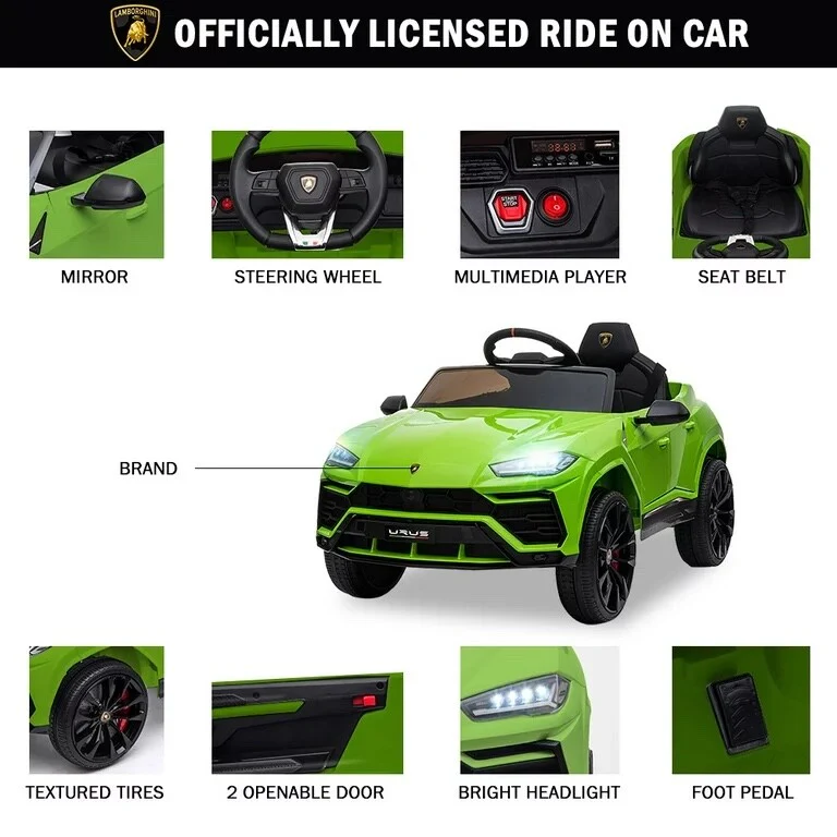 12V Battery-Powered Remote Control Ride-On Car - Image 10